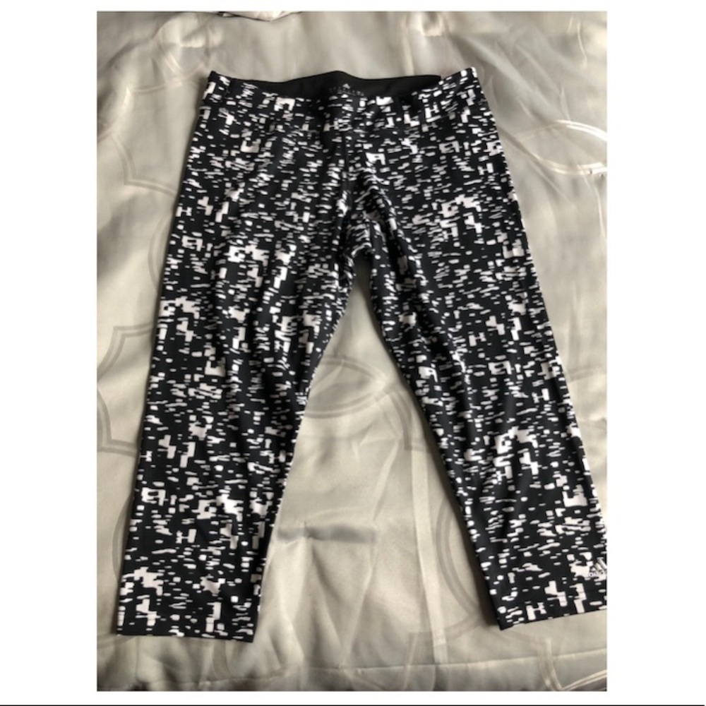 Adidas Cropped Workout Leggings